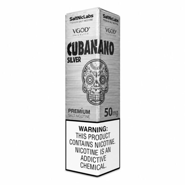 VG CS 50MG VGOD SALT CUBANO SILVER 30ML