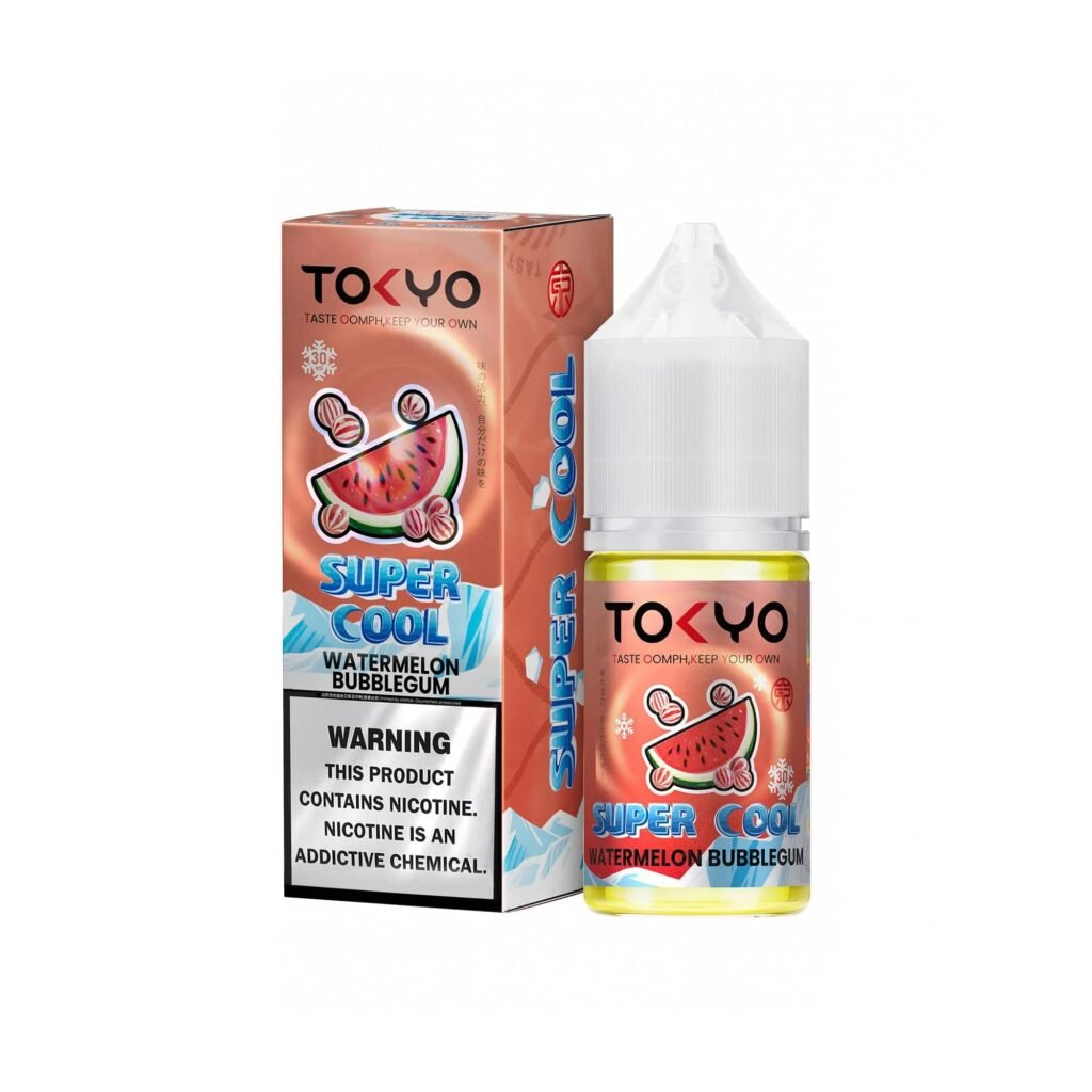 TOKYO SUPER COOL WATERMELON BUBBLEGUM 30ML