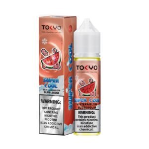 WATERMELON BUBBLEGUM 60ML TOKYO SUPER COOL WATERMELON BUBLLEGUM 60ML
