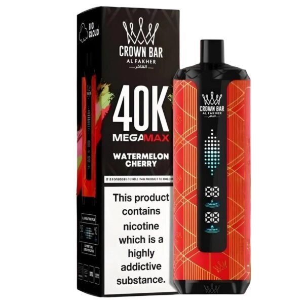 WATERMELON CHERRY AL FAKHER CROWN BAR WATERMELON CHERRY 40K 6MG