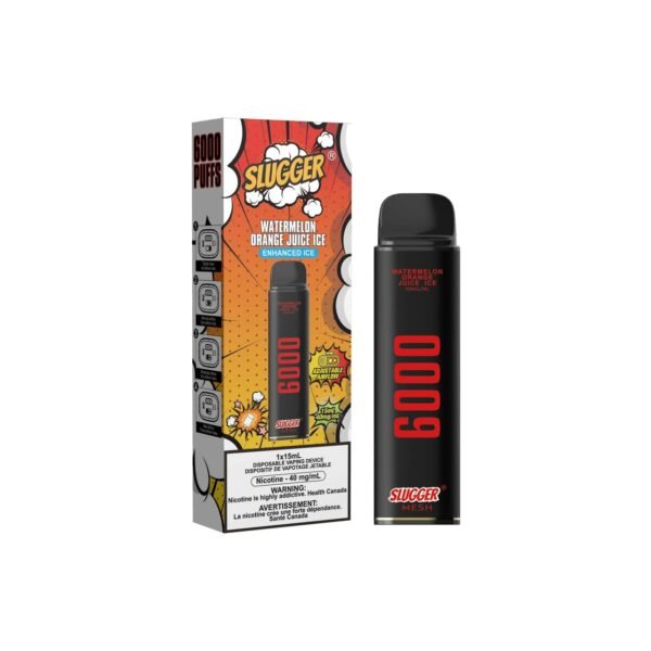 SLUGGER WATERMELON ORING JUICE ICE 6K 40MG