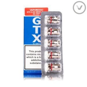 VAPORESSO GTX COIL 0.3 OHM VAPORESSO GTX COIL 0.3 OHM