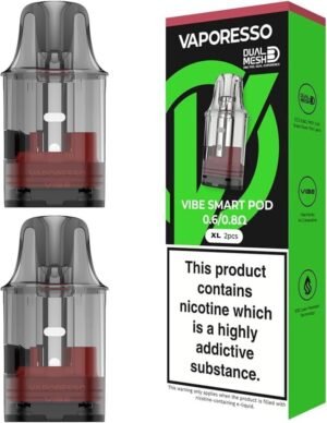 VAPORESSO VIBE SMART POD 0.6/0.8 VAPORESSO VIBE SMART POD 0.6/0.8 4.5ML
