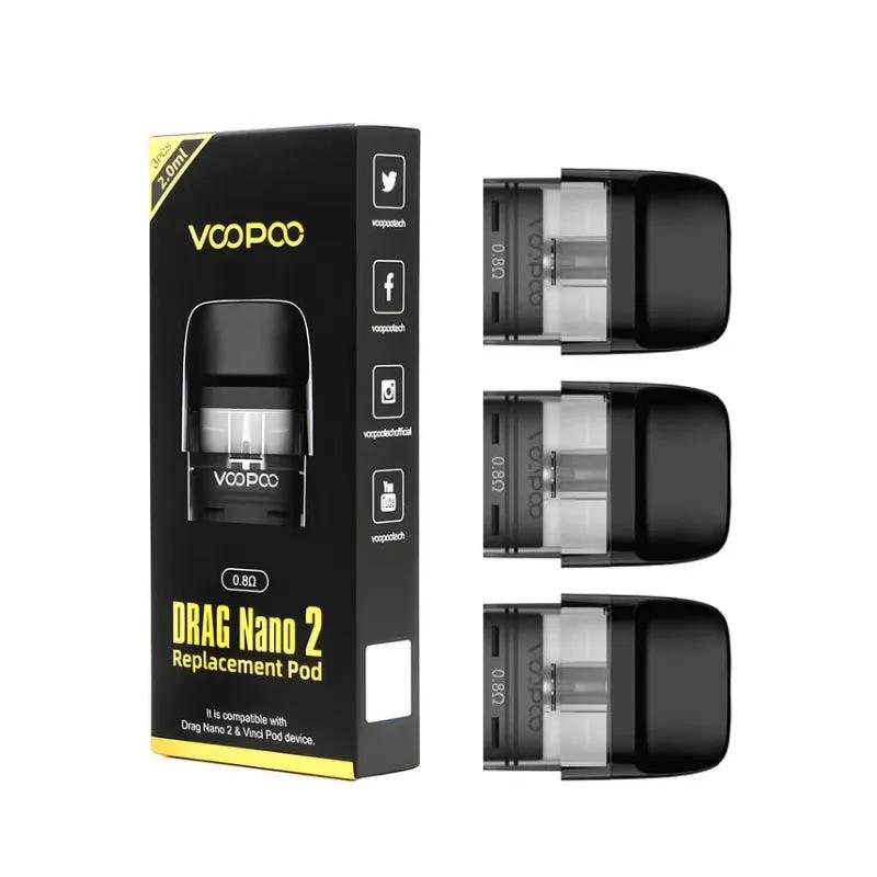 VOOPOO DRAG NANO 2 0.8 REPLACEMENT PODS