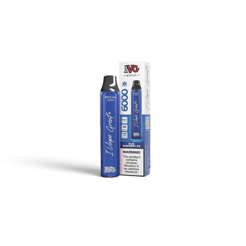 IVG REAGLE BLUE RESPBERRY ICE 6K 50MG
