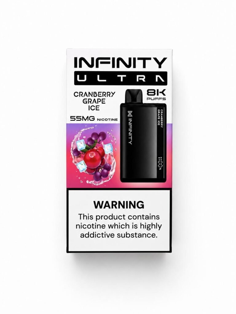 INFINITY ULTRA CRANBERRY GRAPE ICE 8K 55MG