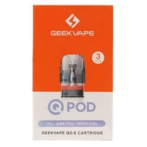 q6 GEEK VAPE Q 0.6 CARTRIDGE 3ML