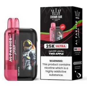 AL FAKHER 25K PUFF 5MG TWO APPLE