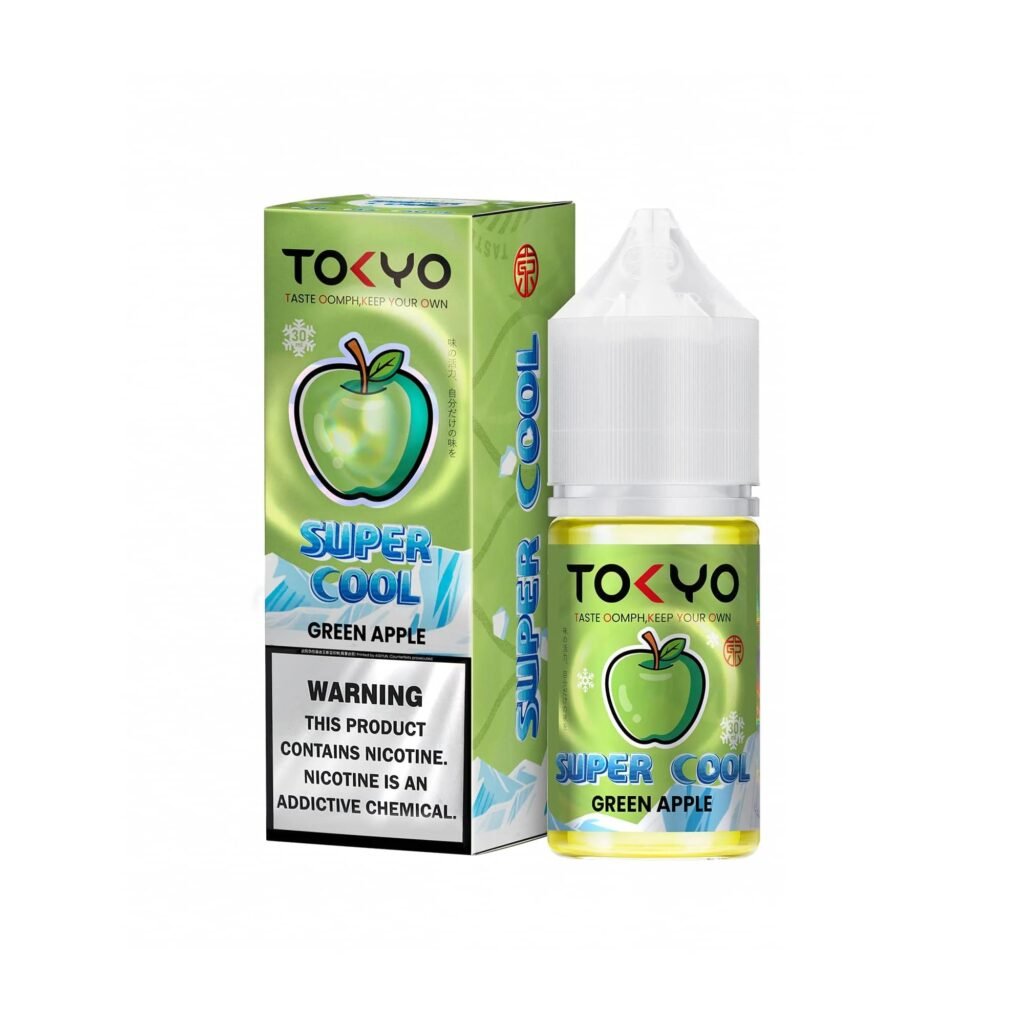 TOKYO SUPER COOL GREEN APPLE 50MG 30ML