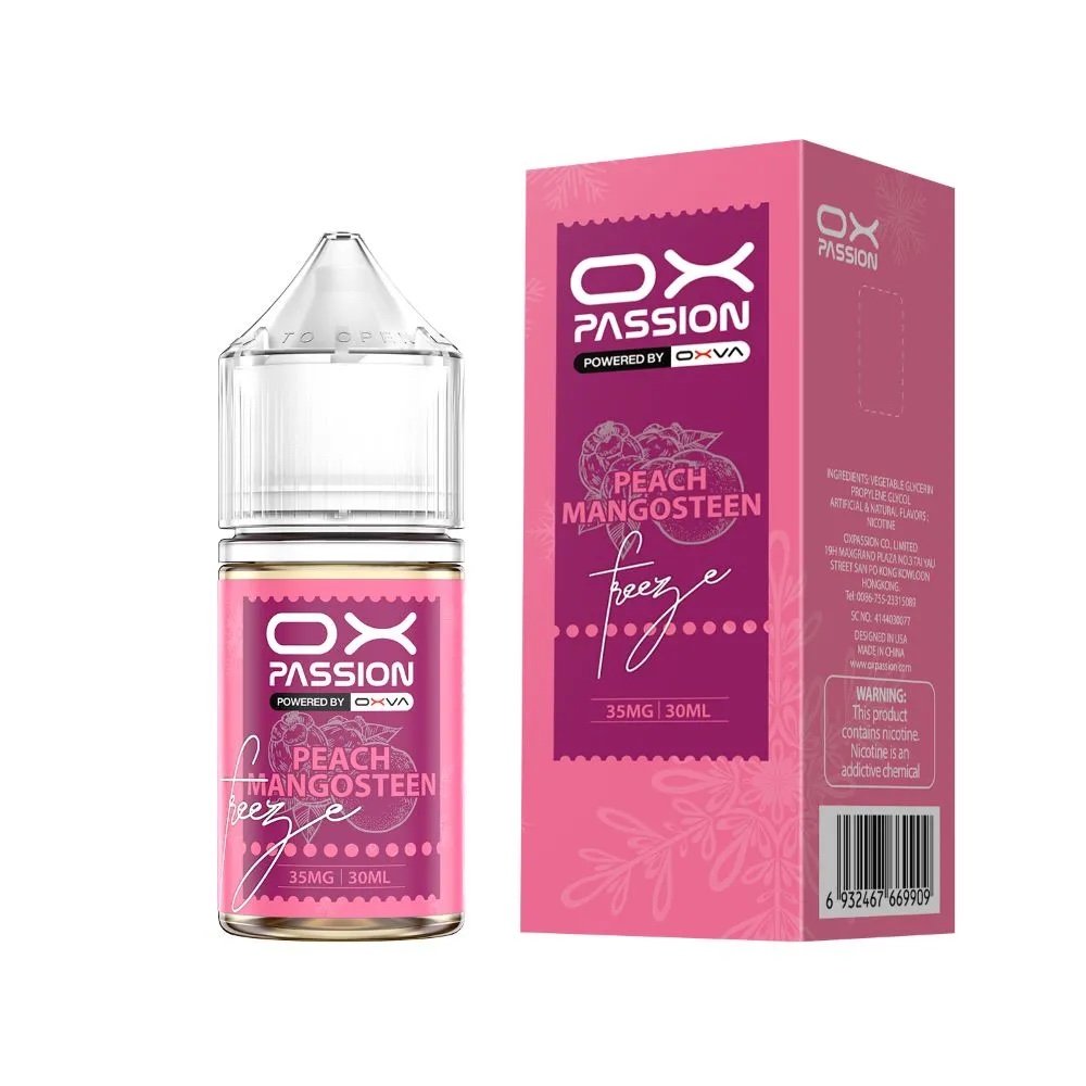 OX PASSION FREEZE PEACH MANGOSTEEN 30ML