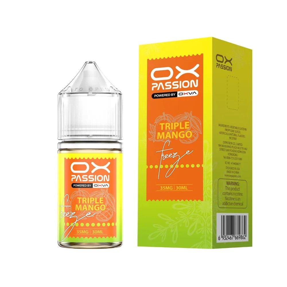OX PASSION FREEZE TRIPLE MANGO 30ML
