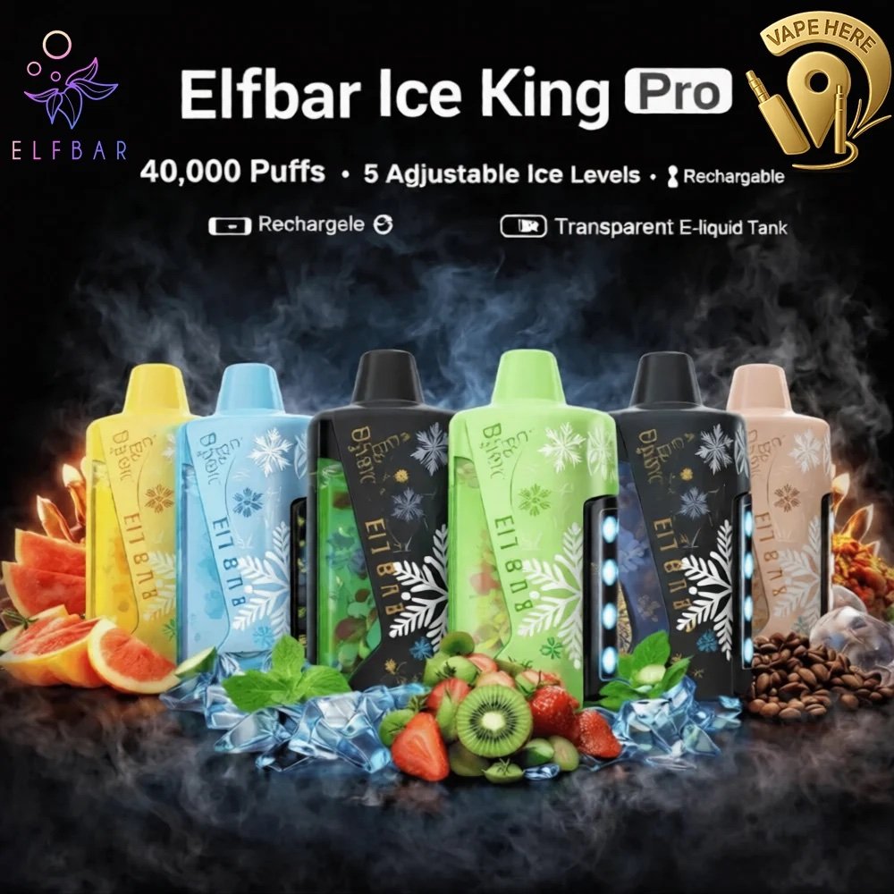 ELF BAR BAR ICE KING PRO 40K PUFFS