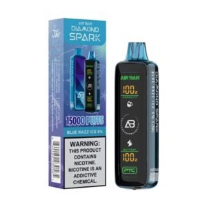 DIAMOND SPARK BLUE RAZZ ICE 15K 50MG
