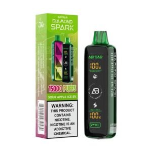 DIAMOND SPARK SOUR APPLE 15K 50MG