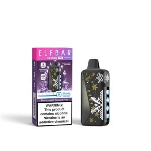 ELF BAR BAR ICE KING PRO BLACKCURRANT PASSION FRUIT 40K